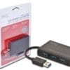 Digitus USB 3.0 3-Port Hub & Gigabit LAN Adapter - Image 4