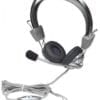 Stereo Headset Easily adjustable with flexible microphone boom