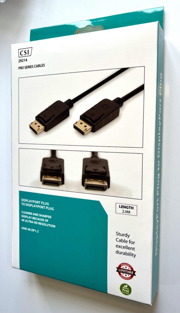 2M PREMIUM DISPLAYPORT CABLE M/M