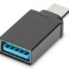 USB Type-C adapter, type C Plug to A Socket M/F, 3A, 5GB, 3.0 Version Polybag