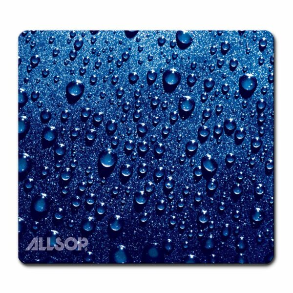 Allsop Mouse Pad Raindrop Blue - Packaged