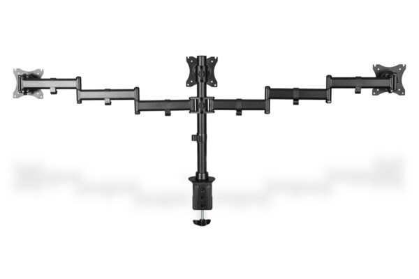Universal Triple Monitor Stand with clamp mount - Image 6