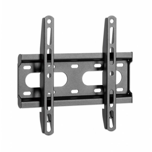 Low-Profile Fixed TV Wall Mount Holds One 23" to 43" TV up to 45 kg (100 lbs.), Ultra Slim Design, Black - Image 5