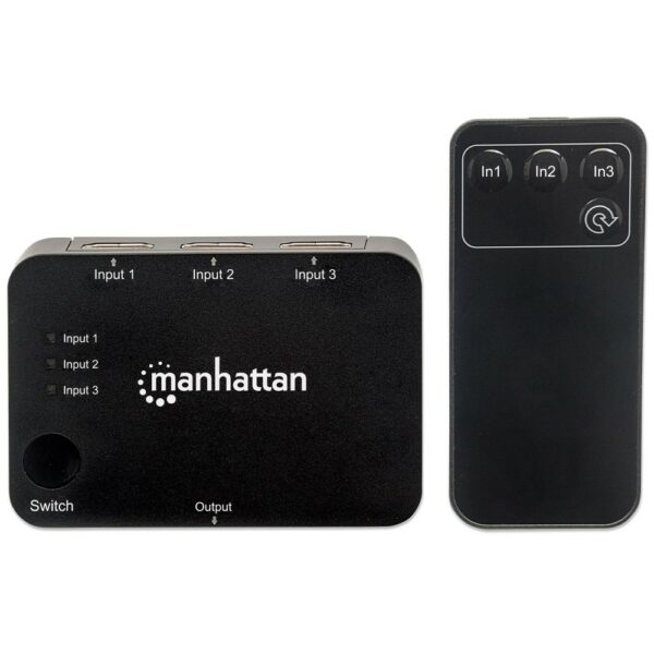 3-Port HDMI-Switch, 3-Port, 4K@30Hz, remote, USB power - Image 5