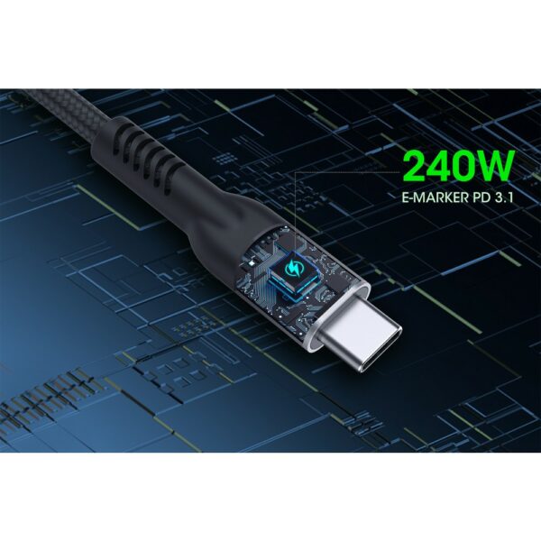 2m USB 2.0 Type-C EPR Charging Cable 240 W / PD 3.1 - Image 8