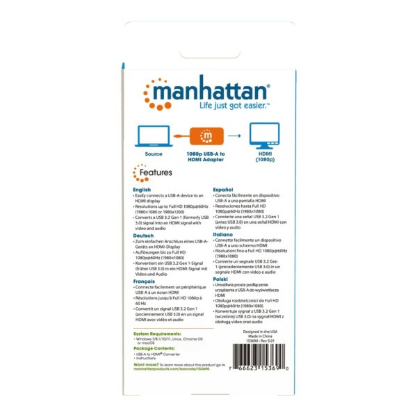 1080p USB-A to HDMI Adapter - Image 2