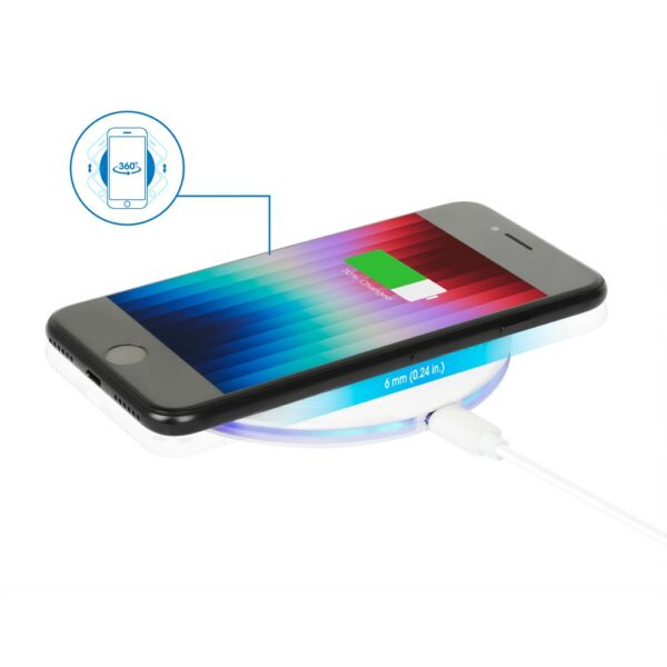 MH 15W Wireless Charger with LED light 15W - Image 5
