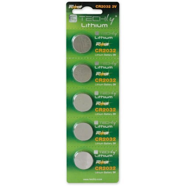 Lithium Button Battery CR2032 (5 Pack)