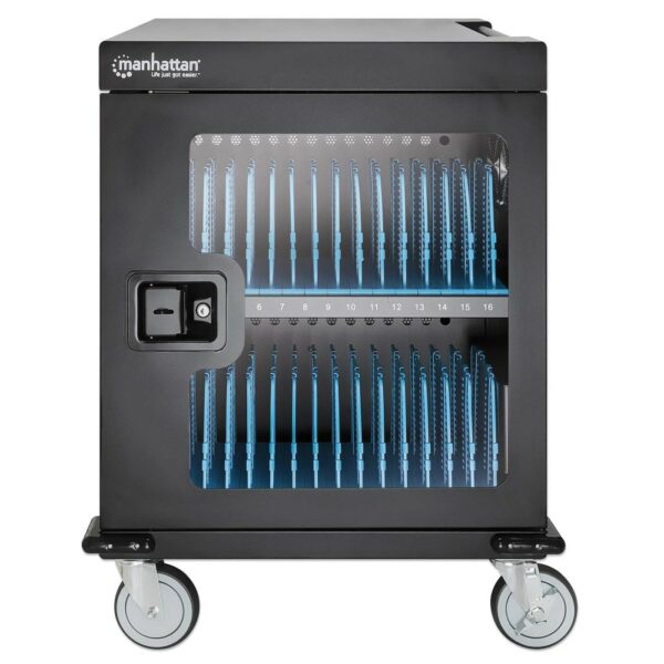 UK 32-Port AC Charging Cart - Image 2