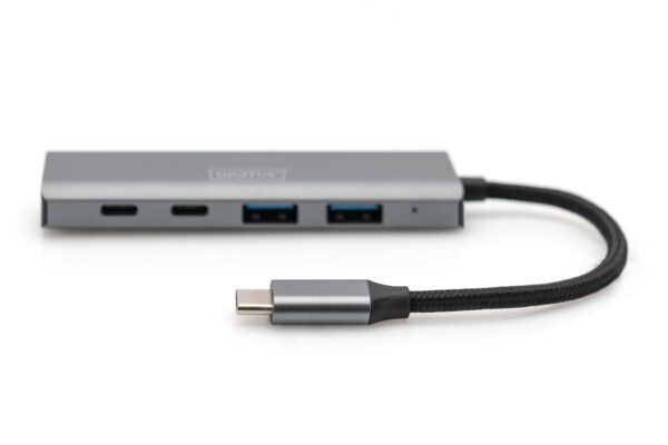 DIGITUS USB-C 4 Port HUB, 2x USB A + 2x USB-C - Image 9