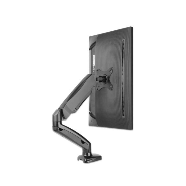 Manhattan, Aluminium Gas Spring Single Monitor Arm 17"-32", Black - Image 7