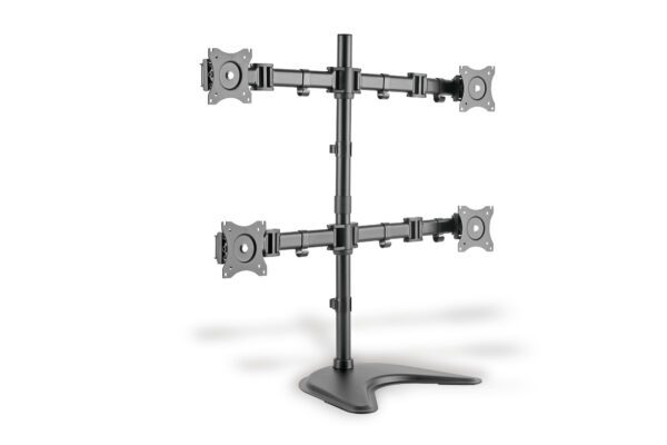 DIGITUS Universal Quad Monitor mount stand/clamp option