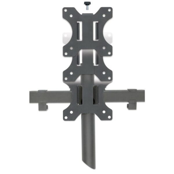 LCD Triple Monitor Mount with Center Mount and Double-Link Swing Arms - Image 4
