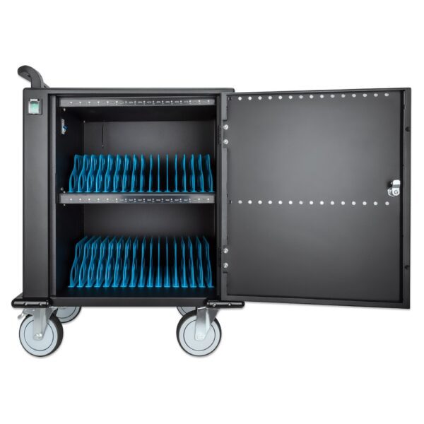 32-Port USB-C Charging Cabinet on Wheels 576 W - Image 5