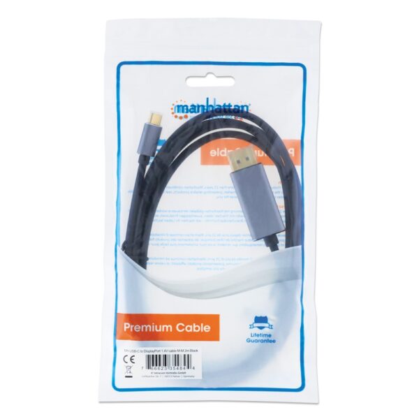 2m USB-C to DisplayPort 1.4 Cable, 8K@60Hz, 2m M/M - Image 6