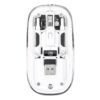 Transparent Rechargeable Wireless USB Mouse Clear / White - Image 4