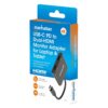 Multiport Adapter USB-C to Dual HDMI, USB plus 100 W Power Delivery Charging