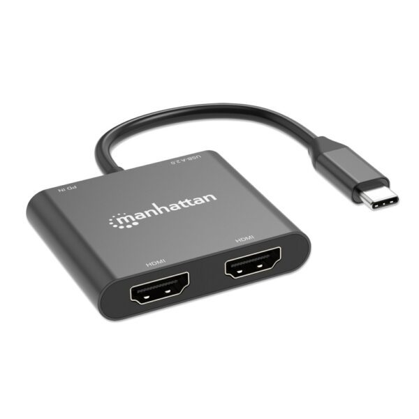 Multiport Adapter USB-C to Dual HDMI, USB plus 100 W Power Delivery Charging - Image 11