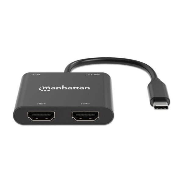 Multiport Adapter USB-C to Dual HDMI, USB plus 100 W Power Delivery Charging - Image 9