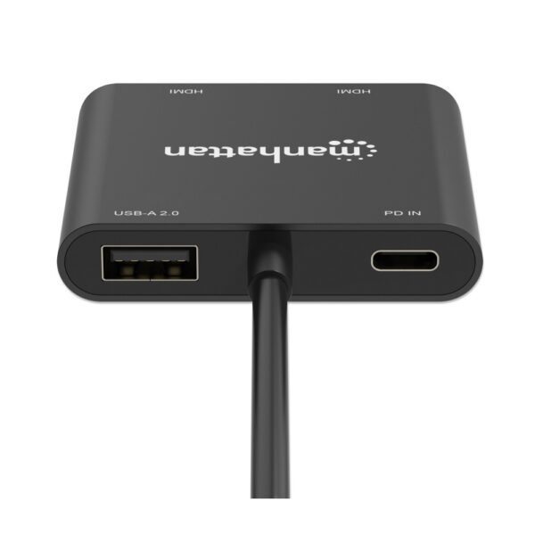 Multiport Adapter USB-C to Dual HDMI, USB plus 100 W Power Delivery Charging - Image 7