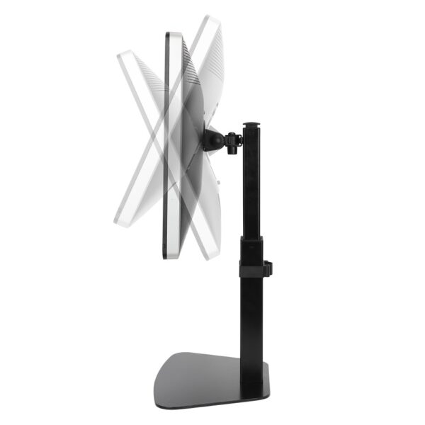 Height Adjustable Gas Spring Single Monitor Desktop Stand - Image 7